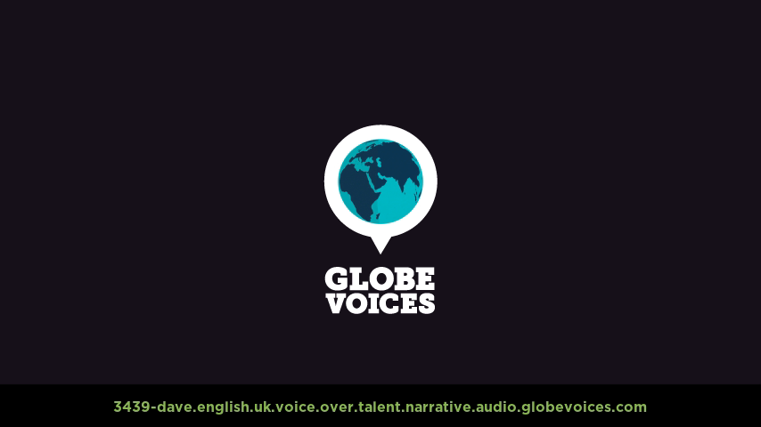 British voice over talent artist actor - 3439-Dave narrative
