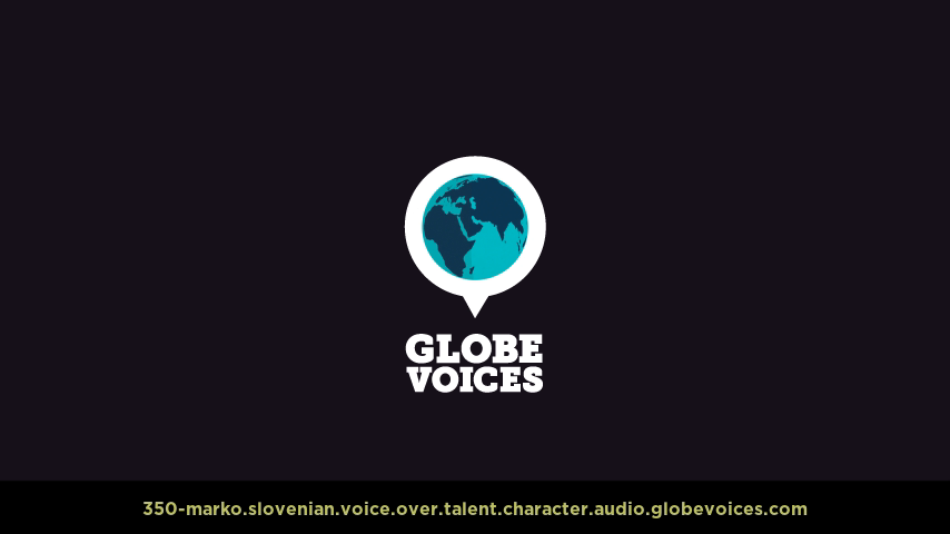 Slovenian voice over talent artist actor - 350-Marko character