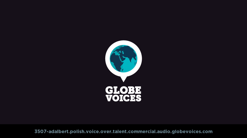 Polish voice over talent artist actor - 3507-Adalbert commercial