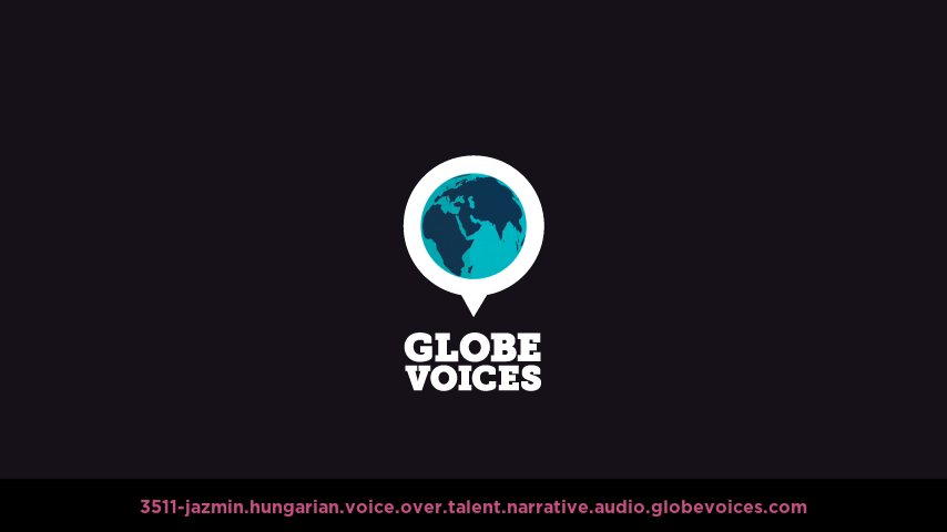Hungarian voice over talent artist actor - 3511-Jazmin narrative