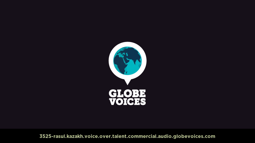 Kazakh voice over talent artist actor - 3525-Rasul commercial