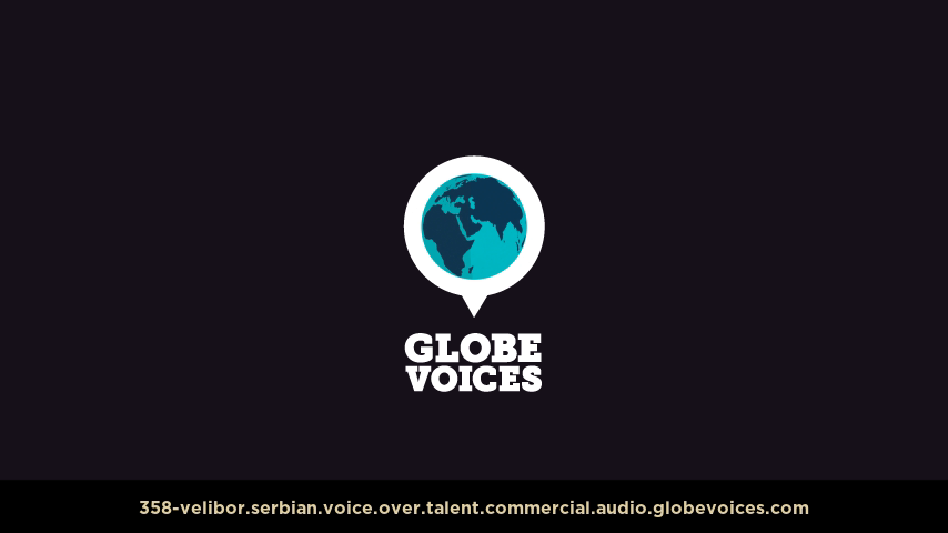 Serbian voice over talent artist actor - 358-Velibor commercial