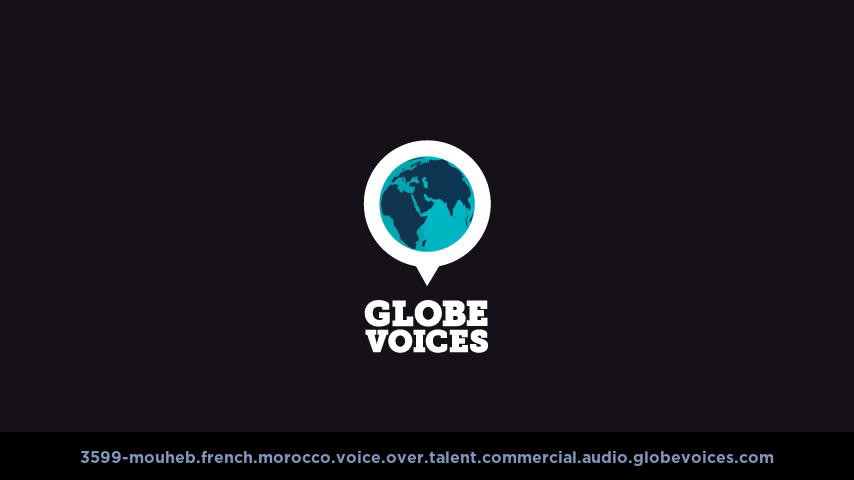 French (Morocco) voice over talent artist actor - 3599-Mouheb commercial