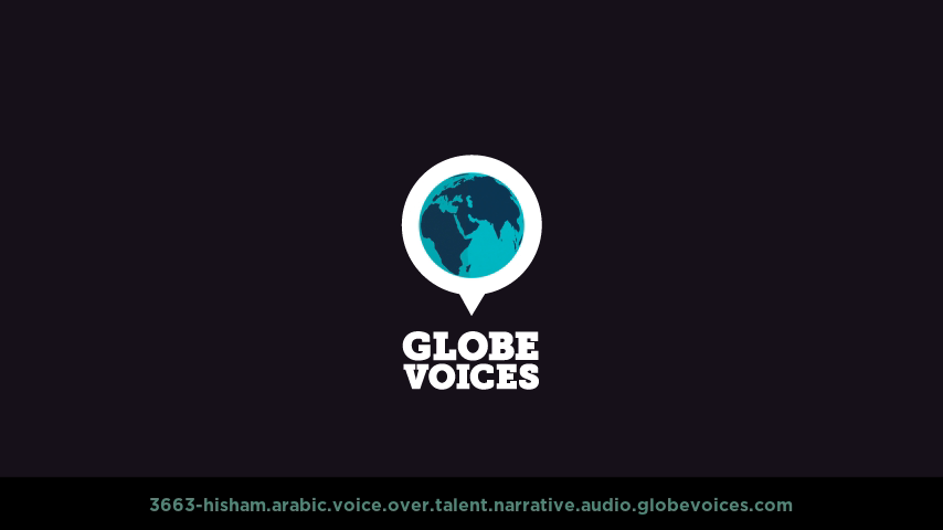 Arabic voice over talent artist actor - 3663-Hisham narrative