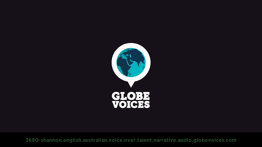 English (Australian) voice over talent artist actor - 3680-Shannon narrative