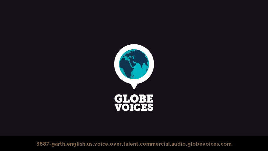 English (American) voice over talent artist actor - 3687-Garth commercial