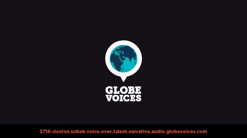 Uzbek voice over talent artist actor - 3716-Doston narrative