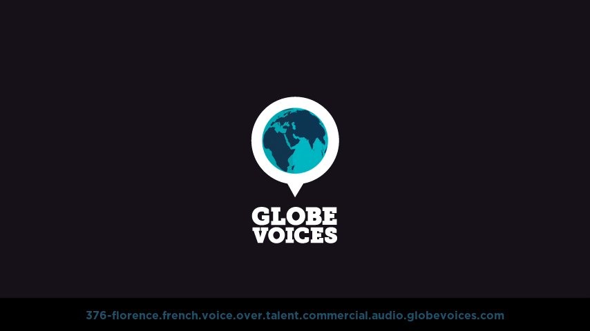 French voice over talent artist actor - 376-Florence commercial