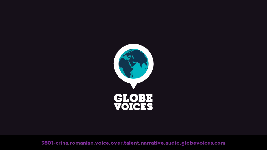 Romanian voice over talent artist actor - 3801-Crina narrative