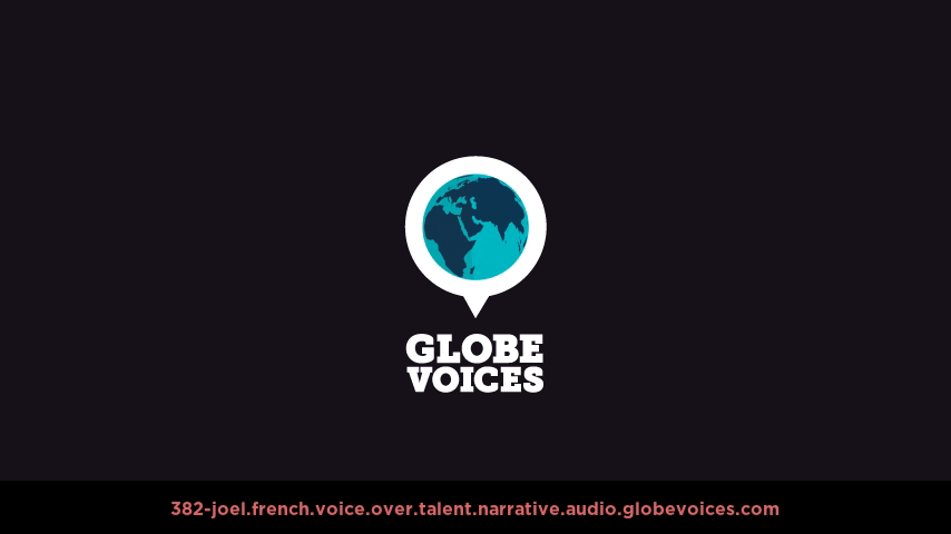 French voice over talent artist actor - 382-Joel narrative
