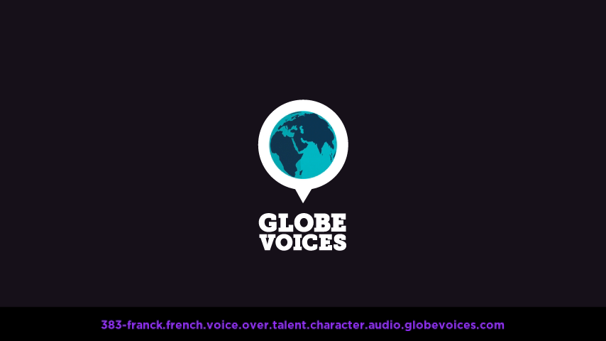 French voice over talent artist actor - 383-Franck character