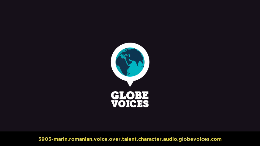 Romanian voice over talent artist actor - 3903-Marin character