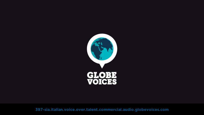 Italian voice over talent artist actor - 397-Sia commercial