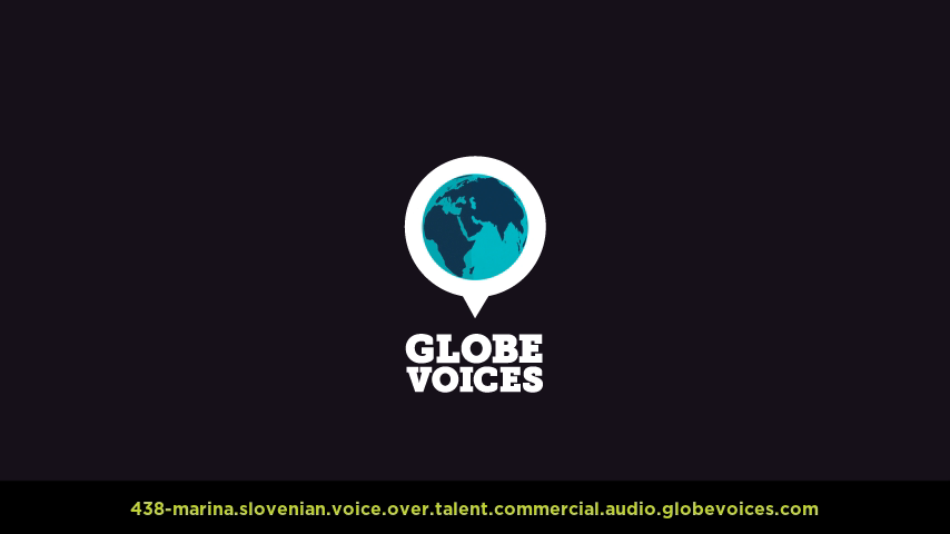 Slovenian voice over talent artist actor - 438-Marina commercial