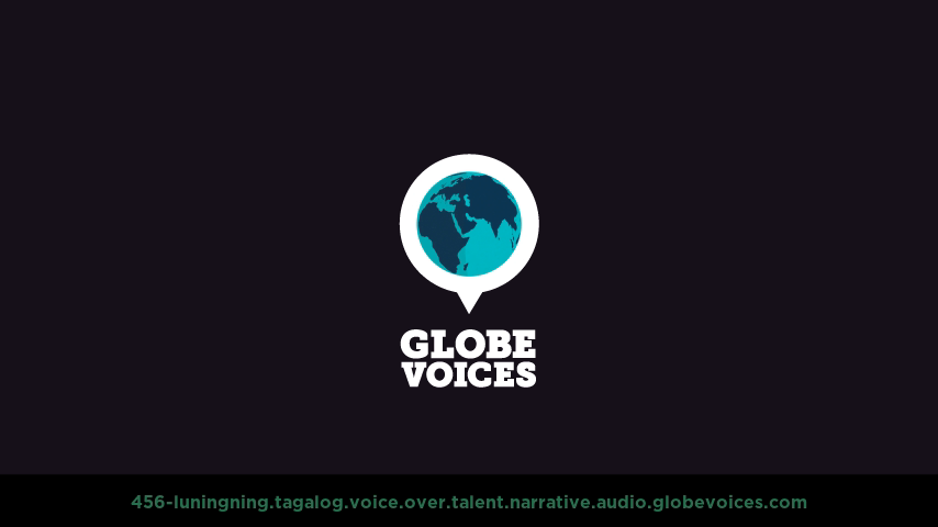 Tagalog voice over talent artist actor - 456-Luningning narrative