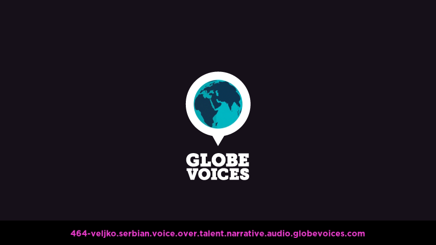 Serbian voice over talent artist actor - 464-Veljko narrative