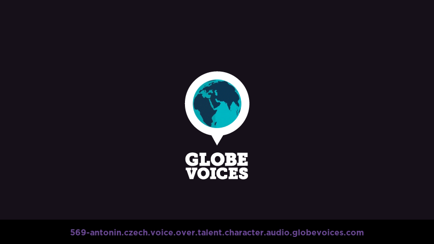 Czech voice over talent artist actor - 569-Antonin character