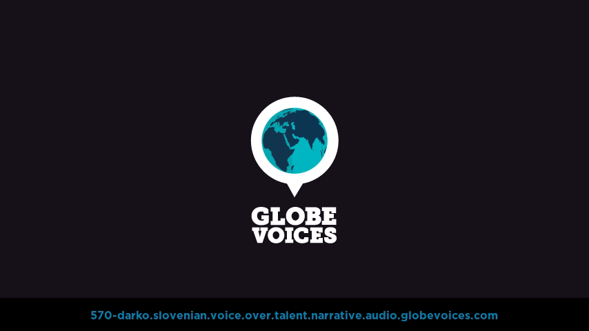 Slovenian voice over talent artist actor - 570-Darko narrative