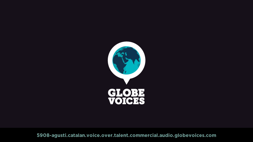 Catalan voice over talent artist actor - 5908-Agusti commercial