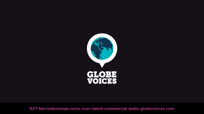 Indonesian voice over talent artist actor - 627-Fani commercial