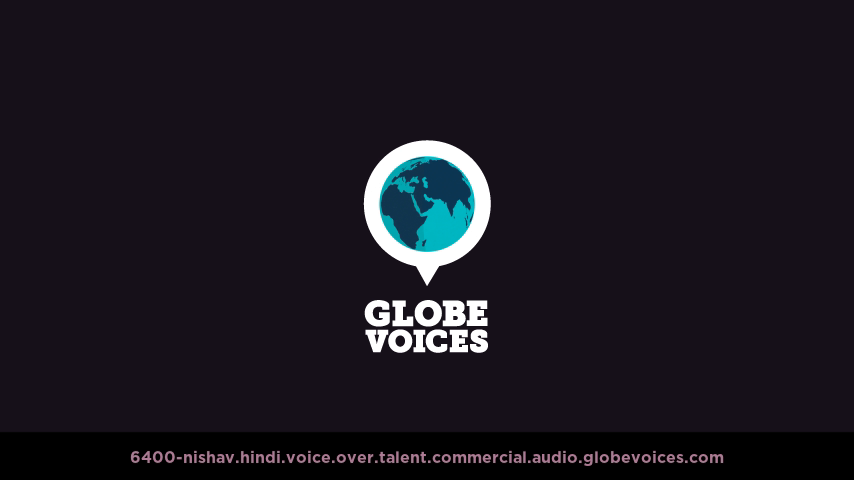 Hindi voice over talent artist actor - 6400-Nishav commercial