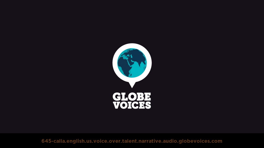 English (American) voice over talent artist actor - 645-Calla narrative