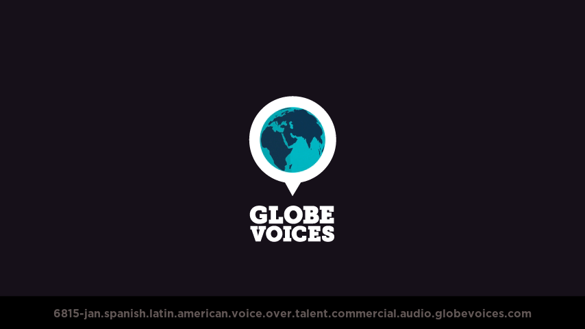 Spanish (Latin American) voice over talent artist actor - 6815-Jan commercial