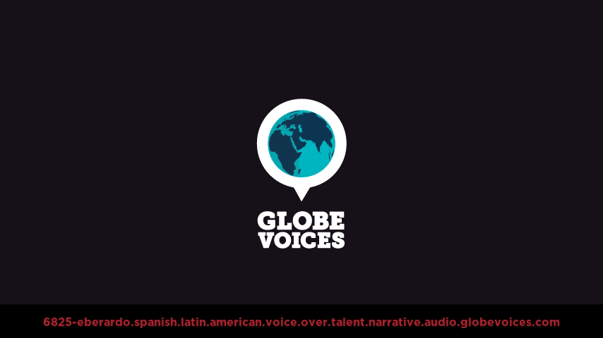 Spanish (Latin American) voice over talent artist actor - 6825-Eberardo narrative