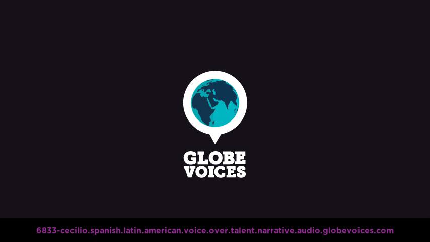 Spanish (Latin American) voice over talent artist actor - 6833-Cecilio narrative
