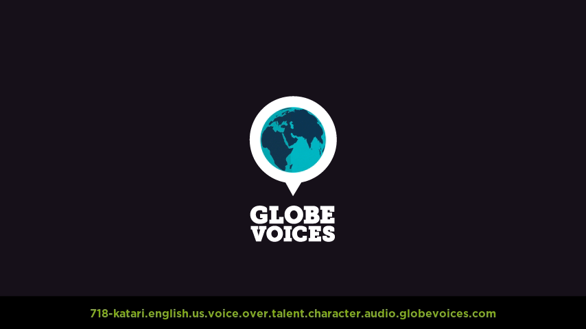 English (American) voice over talent artist actor - 718-Katari character