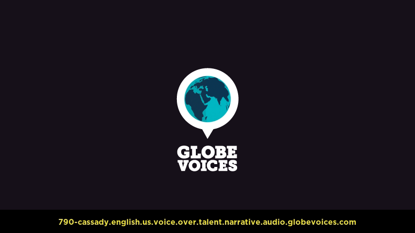 English (American) voice over talent artist actor - 790-Cassady narrative