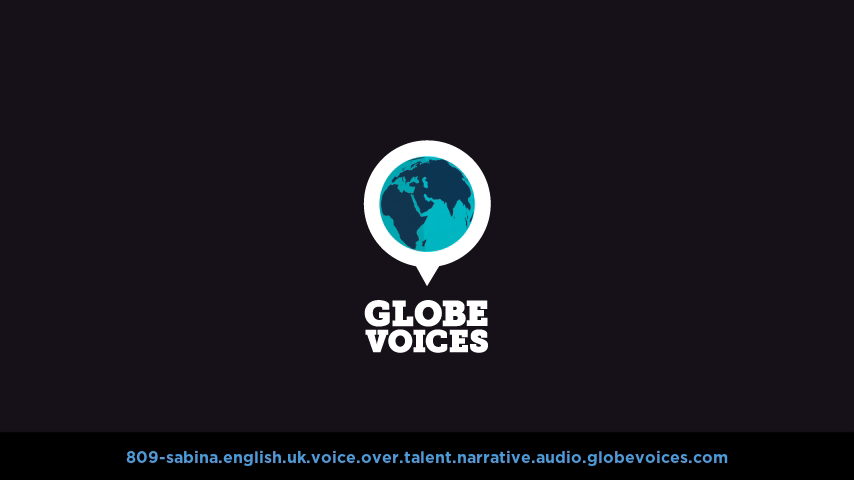 British voice over talent artist actor - 809-Sabina narrative