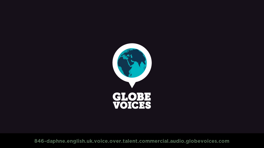 British voice over talent artist actor - 846-Daphne commercial