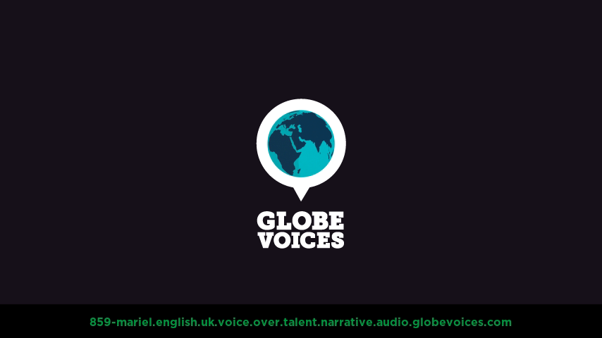 British voice over talent artist actor - 859-Mariel narrative
