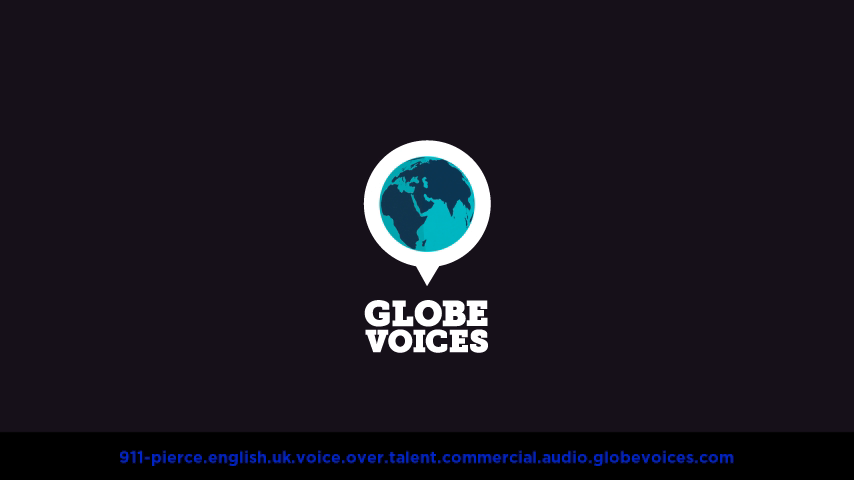 British voice over talent artist actor - 911-Pierce commercial