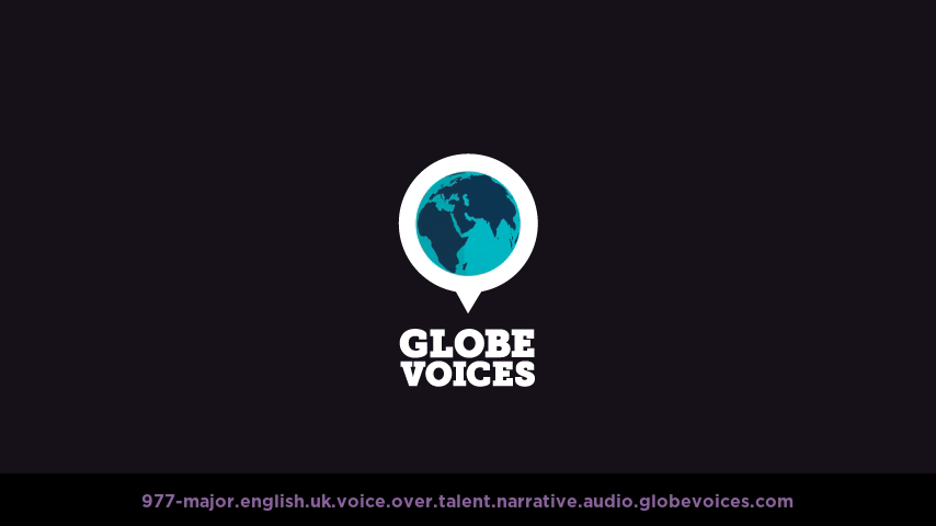 British voice over talent artist actor - 977-Major narrative